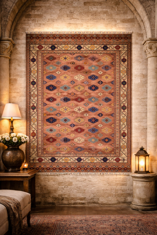 ORITOP Jomud Orientteppich Handgeknüpft 174x237 cm     